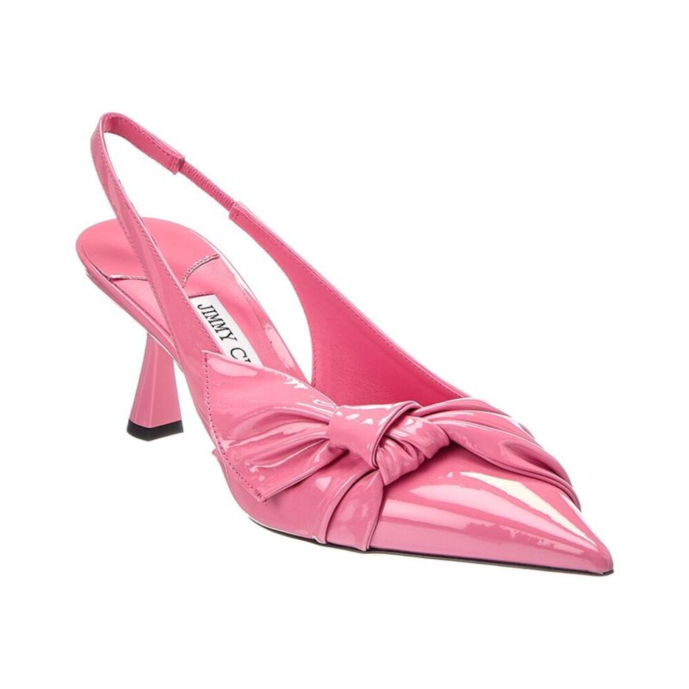 Jimmy Choo Elinor 65 Patent Slingback Pump, Pink